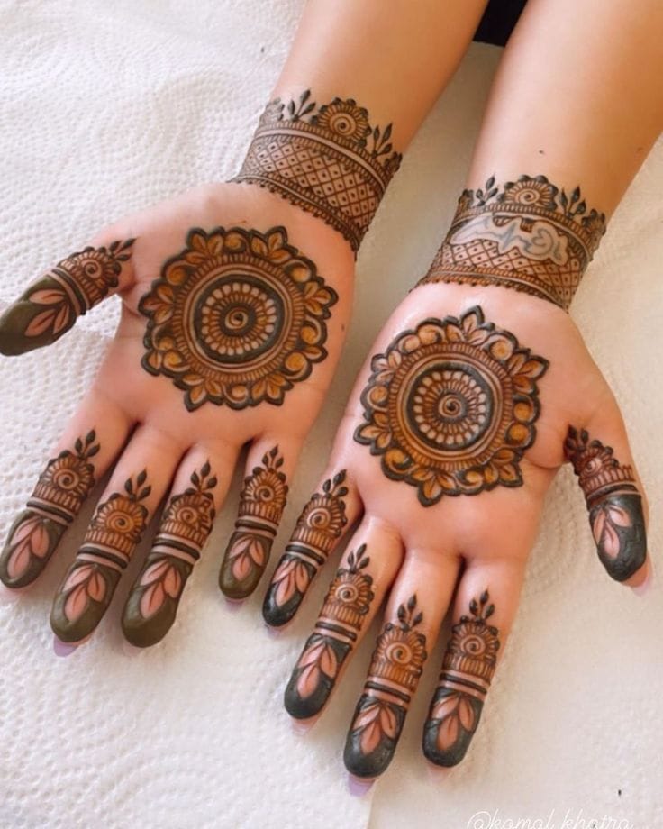 3D Mehndi 6 mehndi design