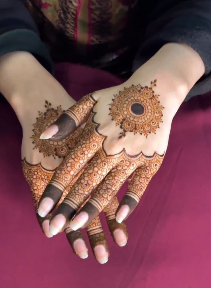 Arabic Style 5 mehndi design