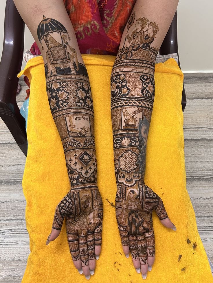 Bridal Mehndi 8 mehndi design